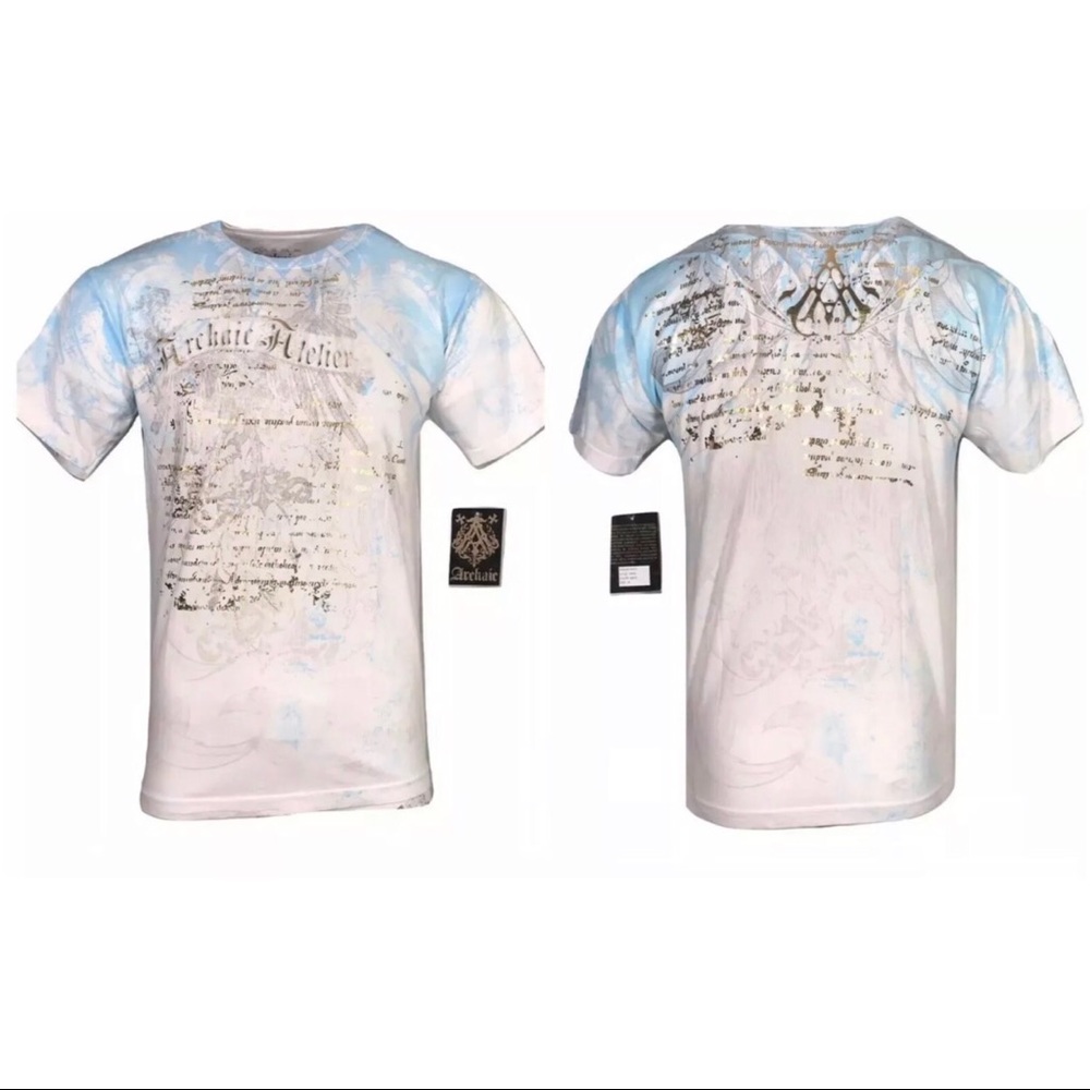 ARCHAIC AFFLICTION Mens T-Shirt CASCO Premium - Picture 2 of 8